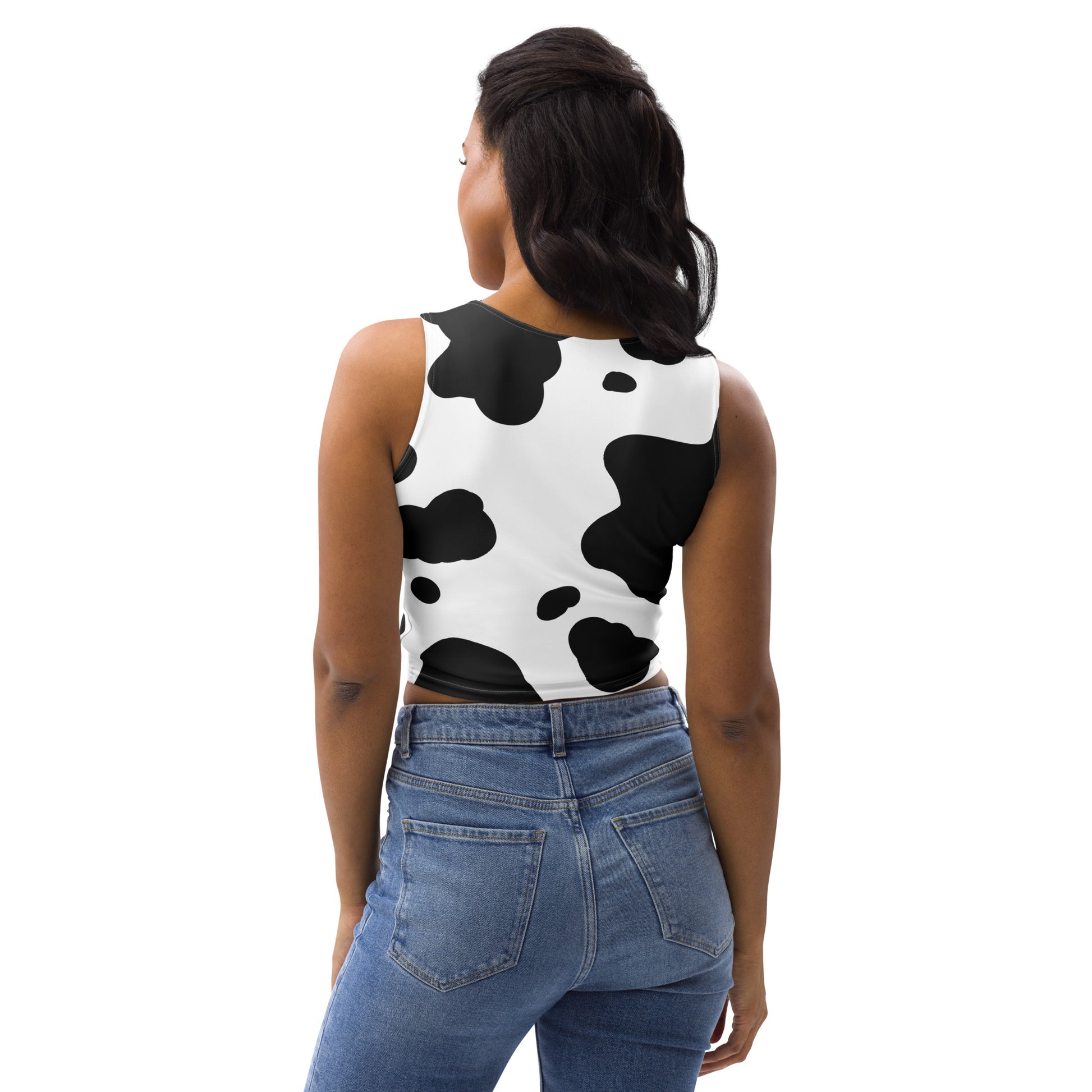 Cow Print Crop