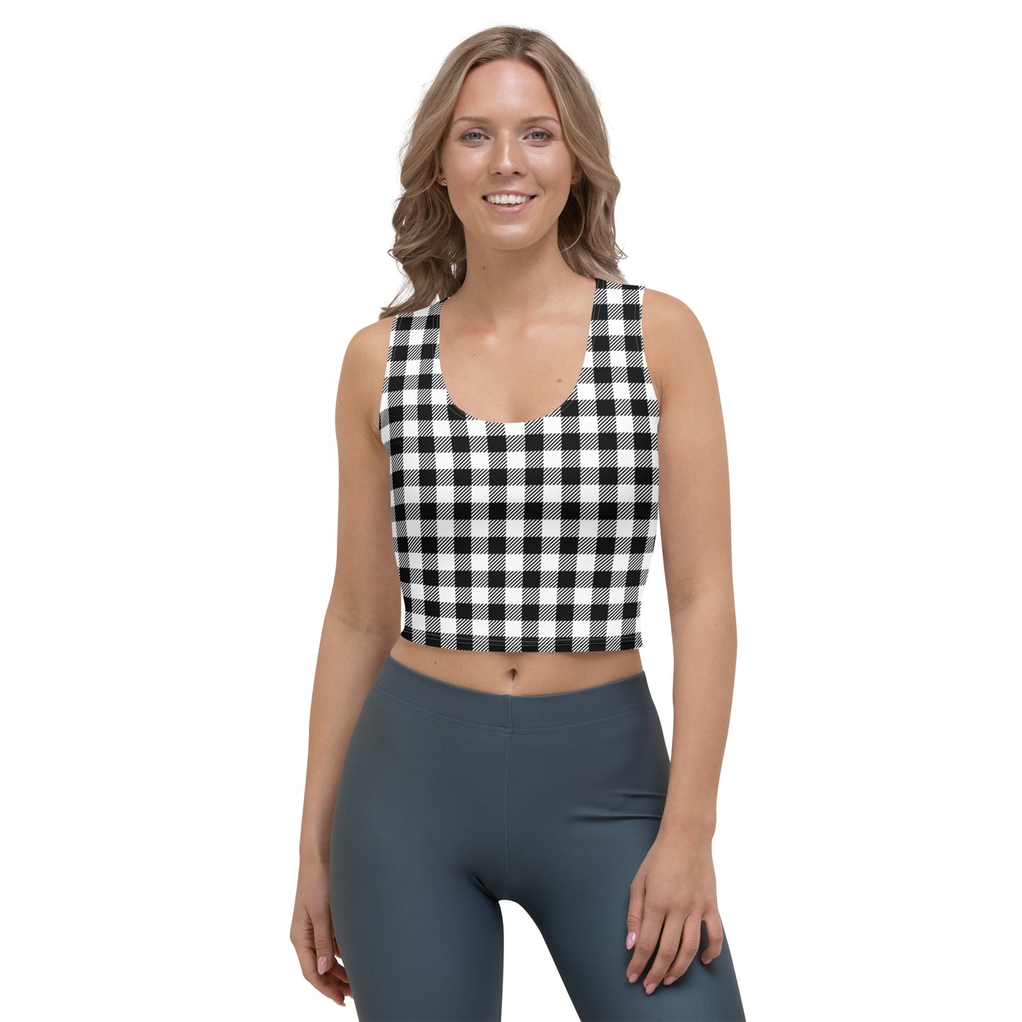 Gingham Crop