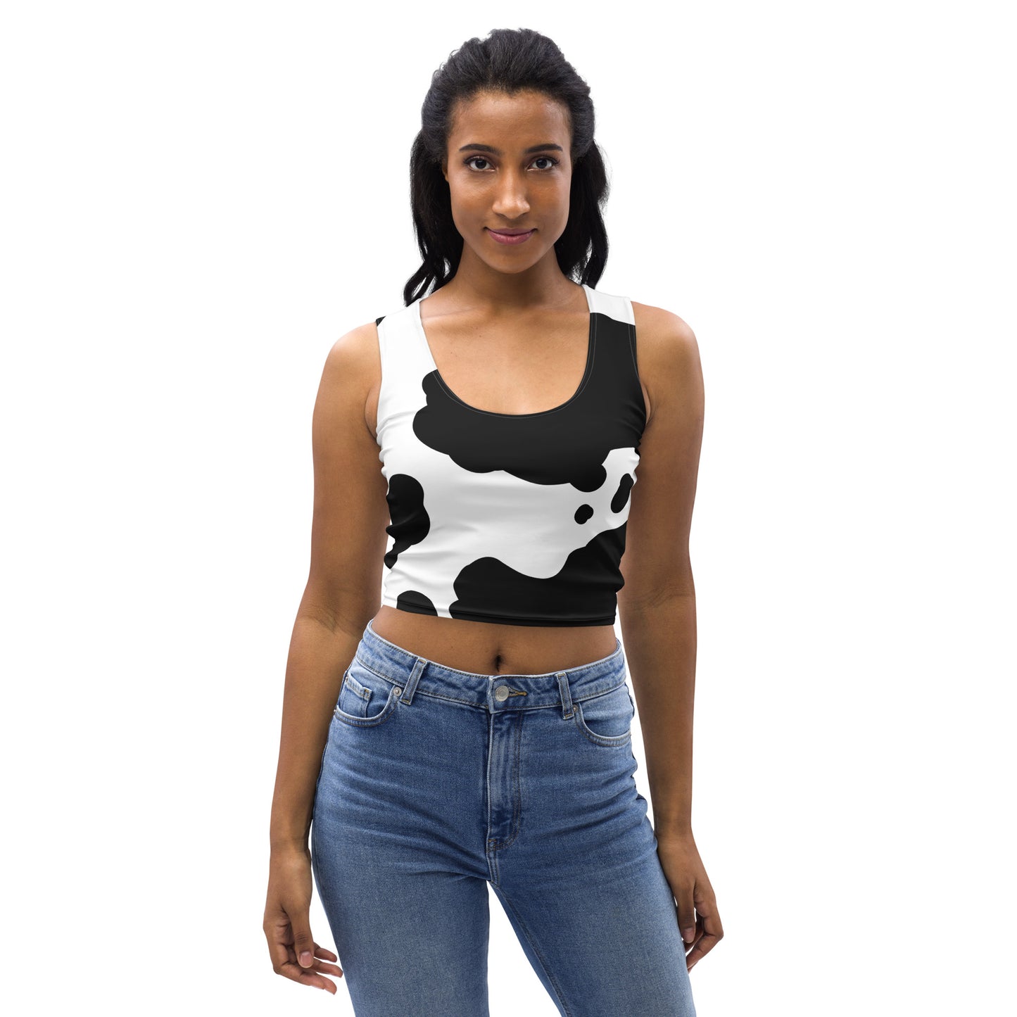 Cow Print Crop