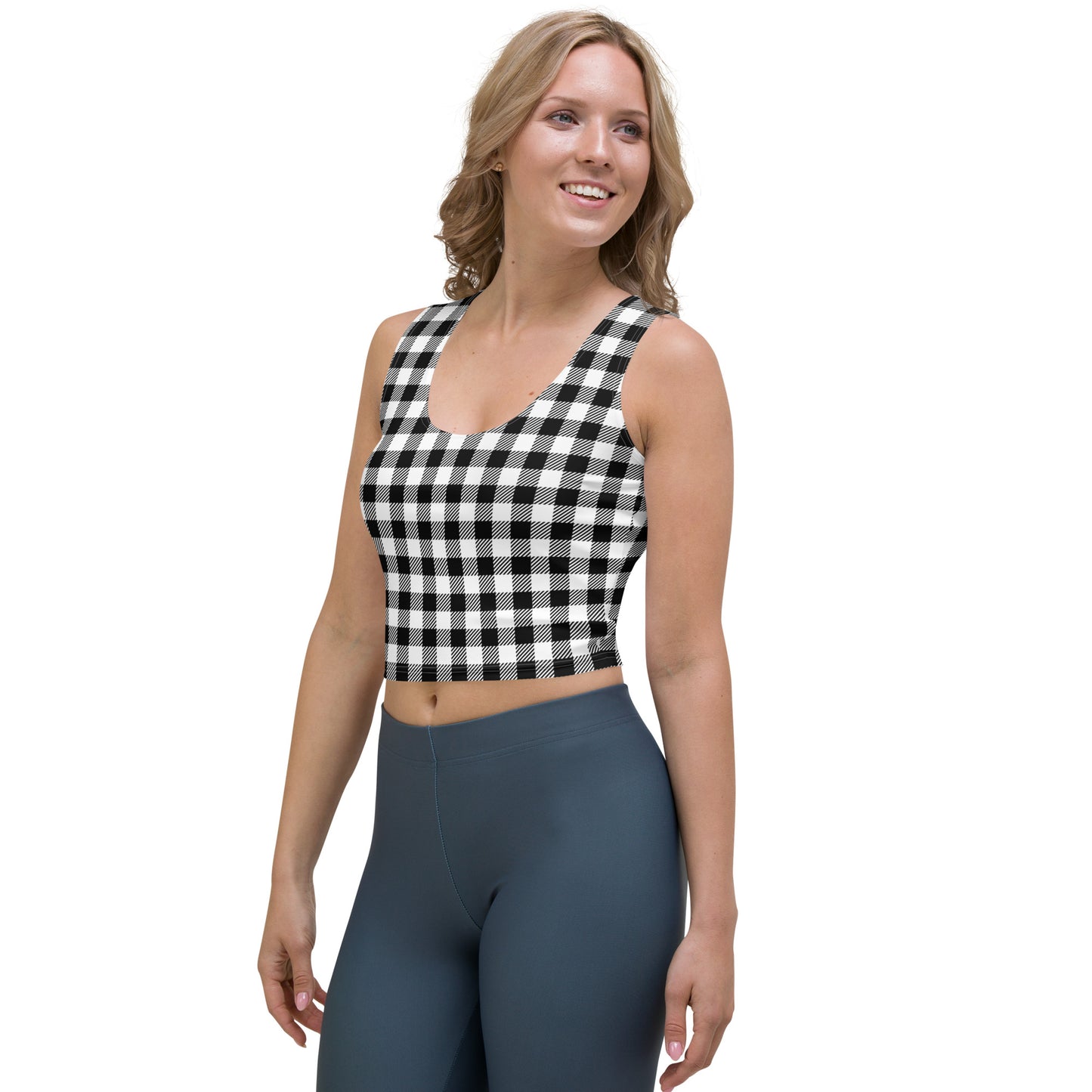 Gingham Crop