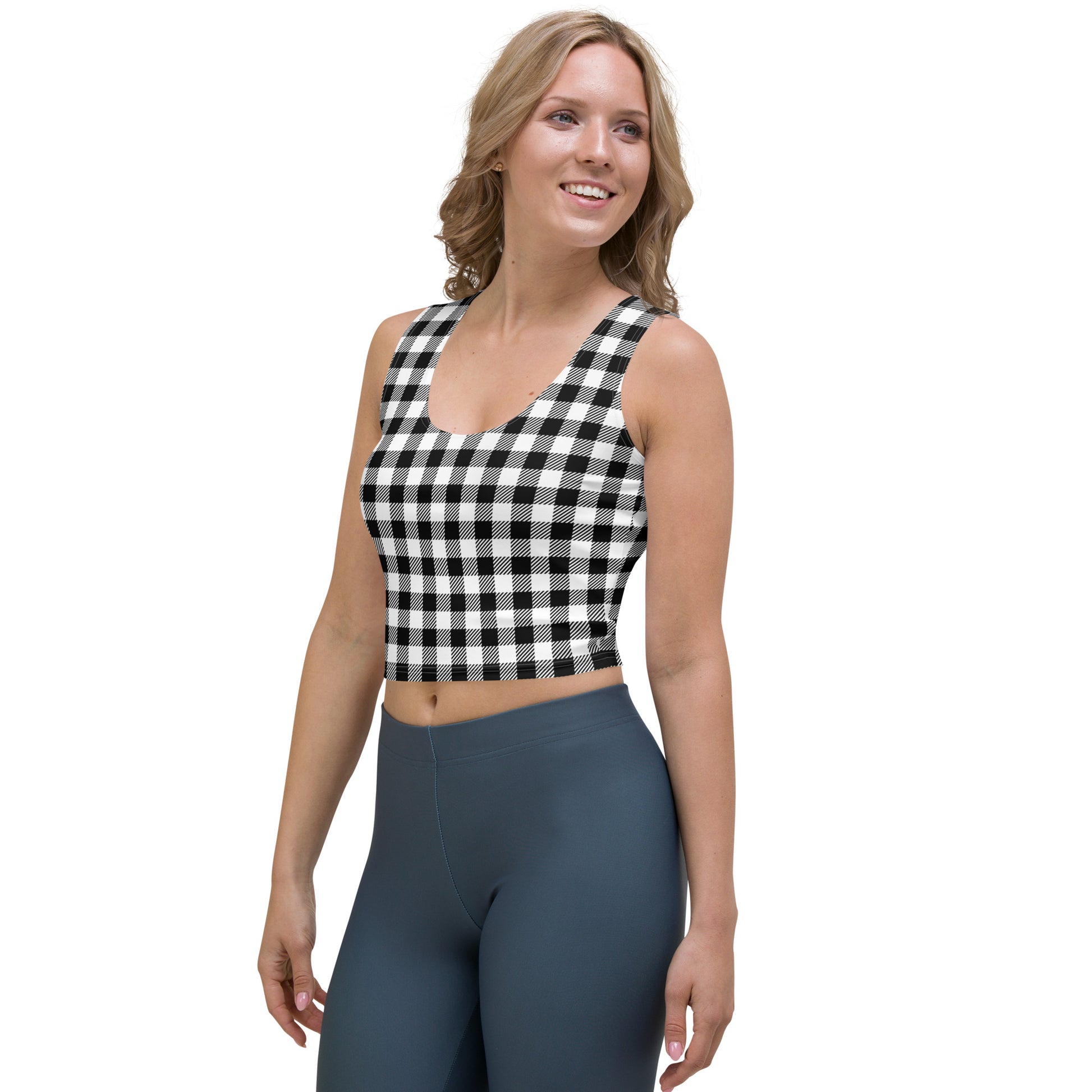 Gingham Crop