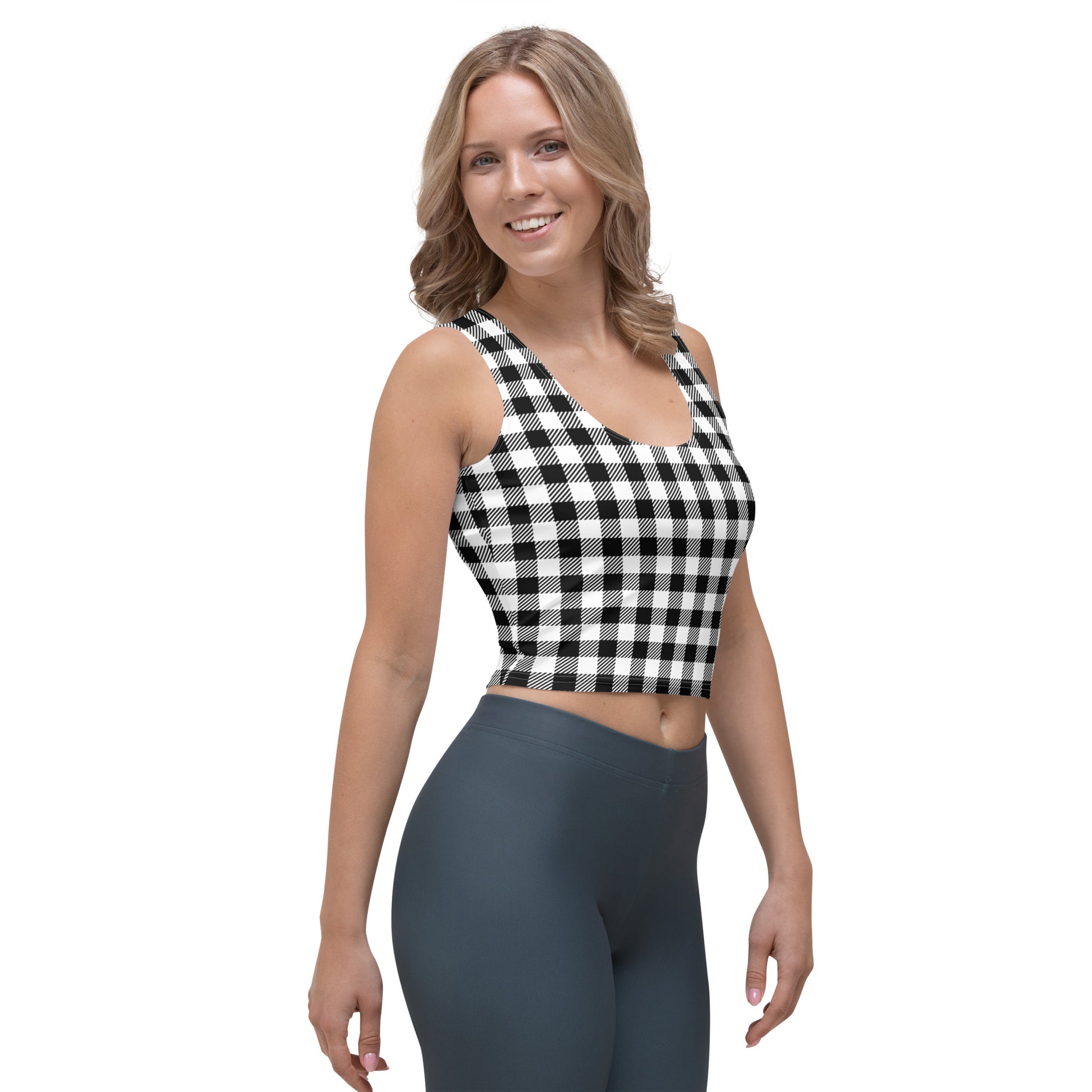 Gingham Crop