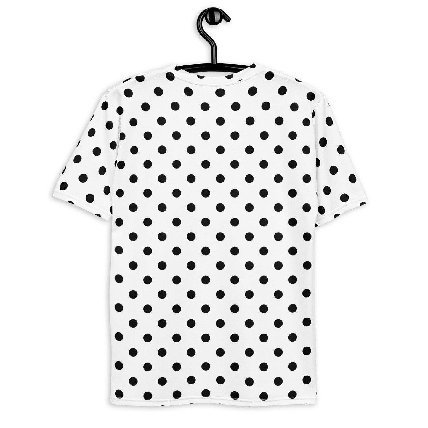 White polka dot all over print tee